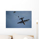 Personnel Jump from C-130 Wall Decal