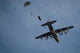 Personnel Jump from C-130 Wall Decal