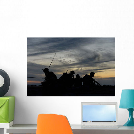Air Traffic Controllers Set Wall Decal