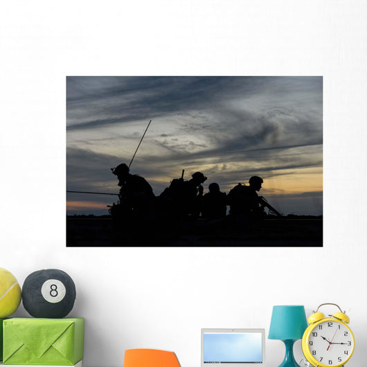 Air Traffic Controllers Set Wall Decal