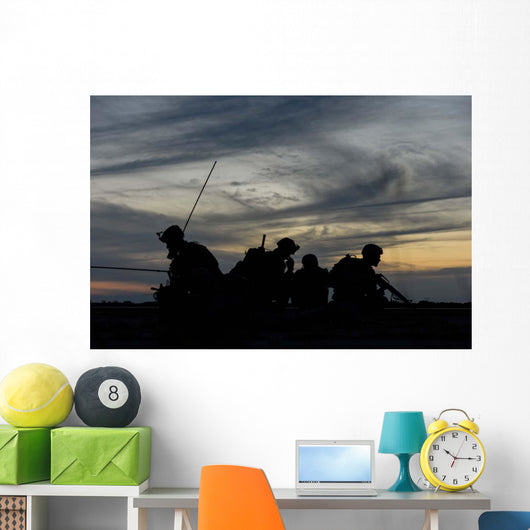 Air Traffic Controllers Set Wall Decal