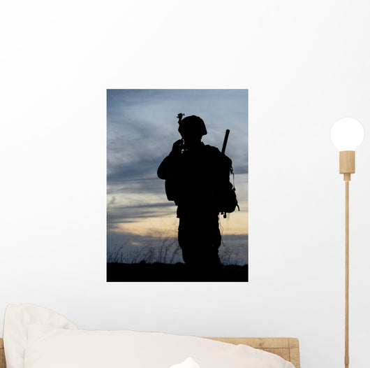 Air Traffic Controller Communicates Wall Decal