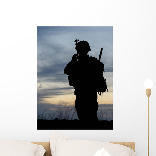 Air Traffic Controller Communicates Wall Decal