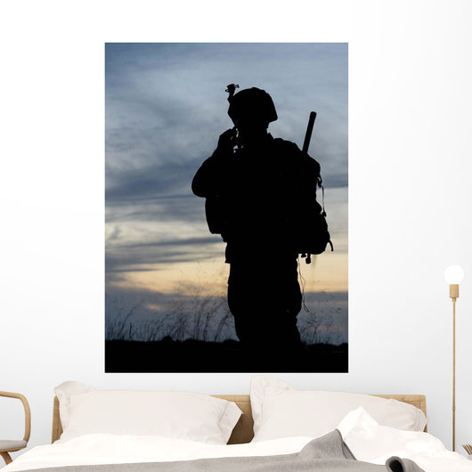 Air Traffic Controller Communicates Wall Decal