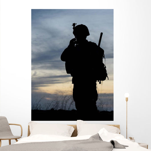 Air Traffic Controller Communicates Wall Decal