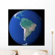 South America Wall Decal