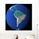 South America Wall Decal