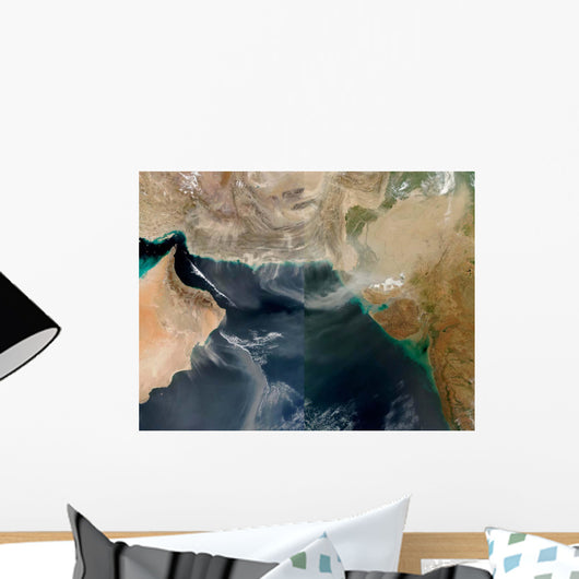 Dust Storms across Iran Wall Decal