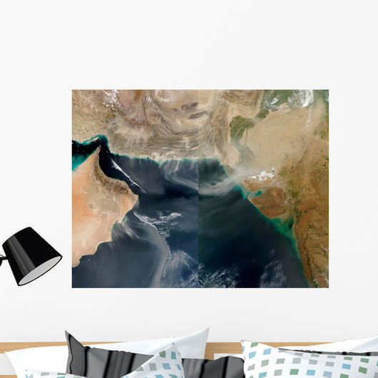 Dust Storms across Iran Wall Decal