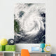 Satellite Typhoon Kai-tak Wall Decal
