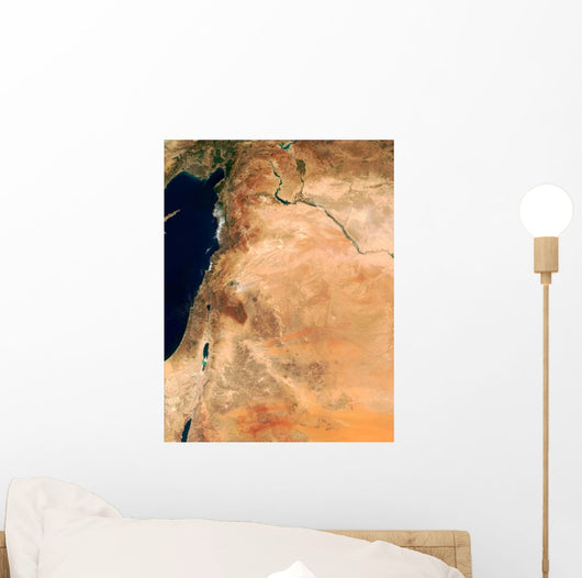 Lands Israel along Eastern Wall Decal