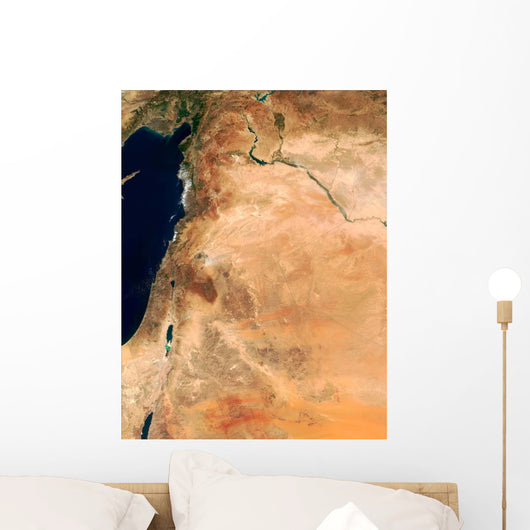 Lands Israel along Eastern Wall Decal
