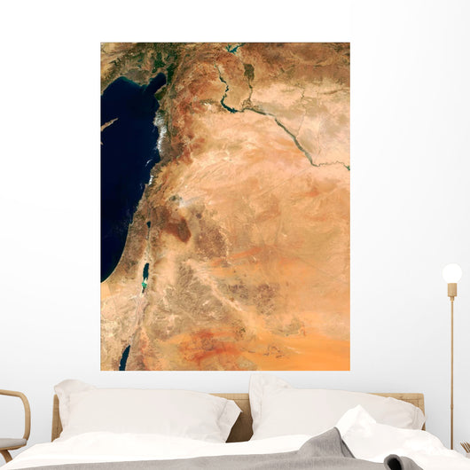 Lands Israel along Eastern Wall Decal