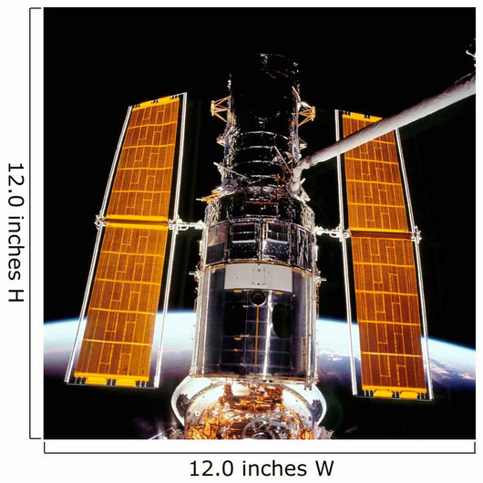 Hubble Space Telescope Wall Decal Design 2