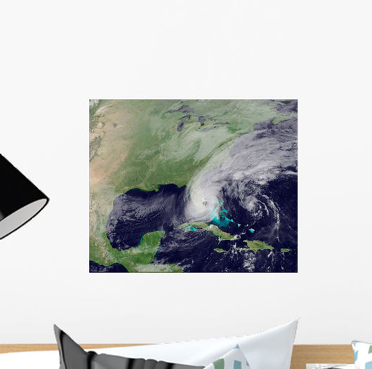 Hurricane Wilma Crosses Florida Wall Decal