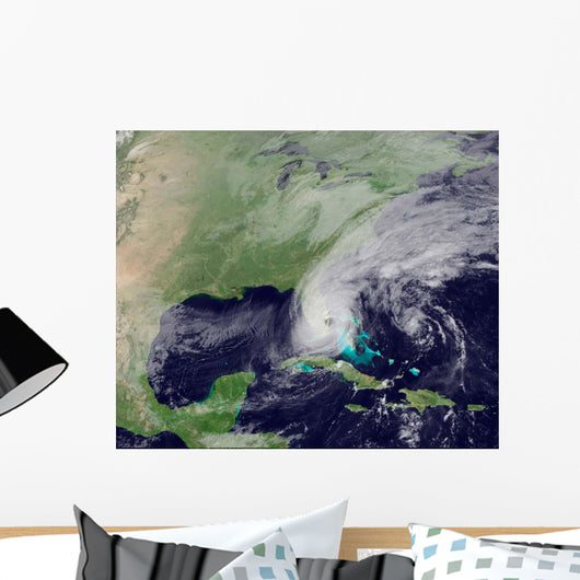 Hurricane Wilma Crosses Florida Wall Decal