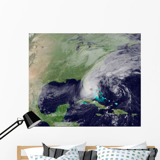 Hurricane Wilma Crosses Florida Wall Decal