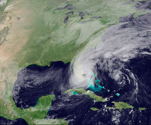 Hurricane Wilma Crosses Florida Wall Decal