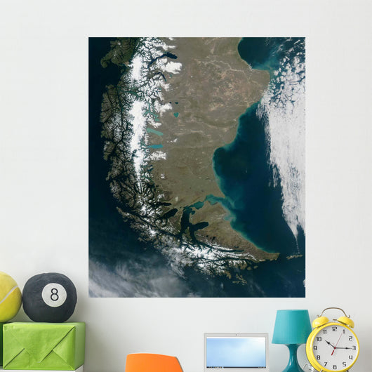 Rugged Snow-capped Andes Dominate Wall Decal