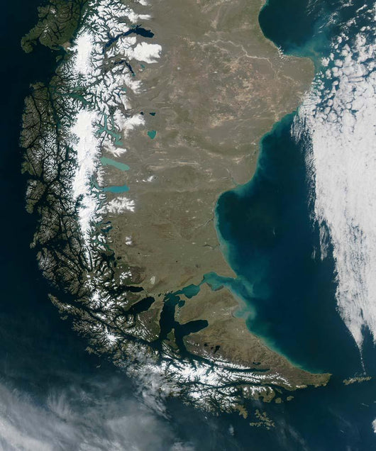 Rugged Snow-capped Andes Dominate Wall Decal