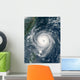 Typhoon Longwang Approaching Taiwan Wall Decal