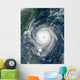Typhoon Longwang Approaching Taiwan Wall Decal