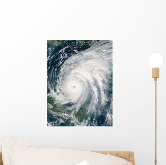 Hurricane Wilma over Mexico Wall Decal