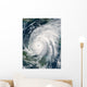 Hurricane Wilma over Mexico Wall Decal