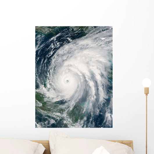 Hurricane Wilma over Mexico Wall Decal