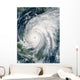 Hurricane Wilma over Mexico Wall Decal