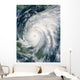 Hurricane Wilma over Mexico Wall Decal