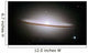 Majestic Sombrero Galaxy Messier Wall Decal