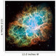 Crab Nebula Wall Decal Design 1