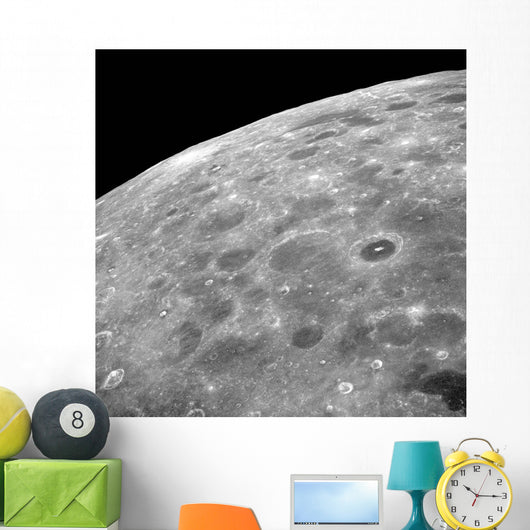 Lunar Surface Wall Decal Design 1
