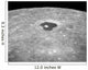 Large Crater Tsiolkovsky Lunar Wall Decal