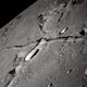 Oblique Moon's Surface Wall Decal