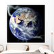 Digitally Enhanced Image Full Wall Decal Design 1