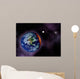 Earth Shown Outer Edges Wall Decal