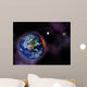 Earth Shown Outer Edges Wall Decal