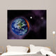Earth Shown Outer Edges Wall Decal