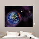 Earth Shown Outer Edges Wall Decal