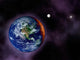 Earth Shown Outer Edges Wall Decal