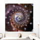 Digitally Enhanced Image Earth Wall Decal Design 2