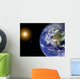 Digitally Enhanced Planet Earth Wall Decal
