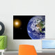 Digitally Enhanced Planet Earth Wall Decal