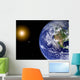 Digitally Enhanced Planet Earth Wall Decal
