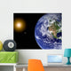 Digitally Enhanced Planet Earth Wall Decal