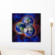 Digitally Enhanced Image Three Wall Decal