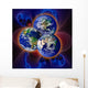 Digitally Enhanced Image Three Wall Decal