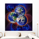 Digitally Enhanced Image Three Wall Decal